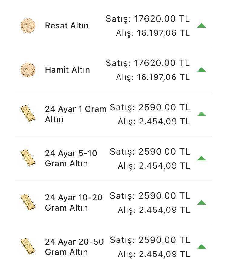 Konya’da altın fiyatları ve güncel döviz kurları I 28 Haziran 2024 10